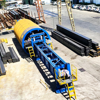 Fabrication chinoise GaoFei, certifiée ISO, chariot de remplissage de coffrage tunnel robuste, distributeur automatique de béton pour la construction