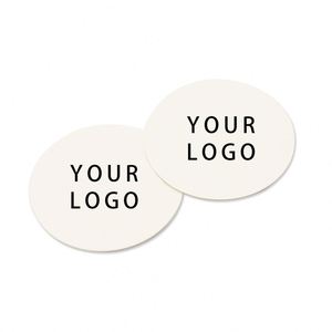 Sous-verres ronds blancs vierges épais pour sublimation, absorbants, personnalisables, promotionnels, vente en gros - Product Image 1