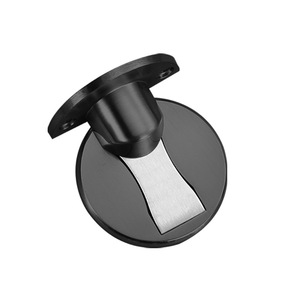 304 Stainless Steel Magnetic <b>Door</b> Stop – Hidden Floor <b>Door</b> Holder <b>Catch</b>, Nail-free Adhesive Installation, Strong Magnet for Home - Product Image 4