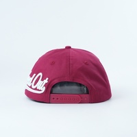 Casquette snapback vintage en coton personnalisée avec logo brodé, casquette hip hop, casquettes à visière plate cool pour hommes
