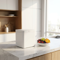 Nouveau composter électrique intelligent pour déchets de cuisine, silencieux, pour l'intérieur, machine à compostage alimentaire inodore, fabriqueur d'engrais, pour comptoir, usage domestique