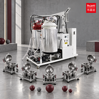 Machine à mousser le polyuréthane basse pression Bujatti pour le moulage de balles de sport en polyuréthane