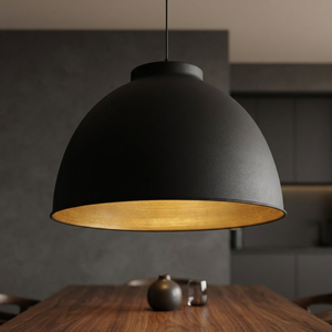 โคมไฟเพดานทรงโดม LED สีดำ ปรับความสูงได้ รุ่น IQBAL COLLECTION - Product Image 4
