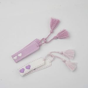 Pulsera de la Amistad Hecha a Mano con Letras Bordadas y Tela, Brazalete Personalizado con Bordado de Palabras y Letras - Product Image 2