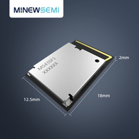 Módulo Bluetooth MinewSemi MS45SF11 NRF5340, Alcance Máximo de Transmisión de 300, Módulo Inalámbrico BLE de Doble Núcleo con 1MB+256KB de Memoria Flash