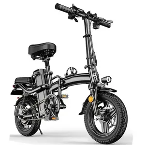 Nouveau modèle 14 pouces <span class=keywords><strong>minibike</strong></span> dirt bike motos électriques de poche à moteur - Product Image 1