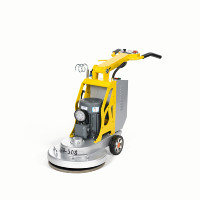 Machine à meuler et à polir les sols en béton de haute qualité, à entraînement par engrenage monophasé, planétaire