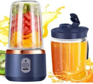 6 Blades Portable Juicer <b>Blender</b> Electric 6 Blades Juicer <b>Cup</b> Household Commercial Food-grade Usb Charging <b>Blenders</b> Juicers - Product Image 2