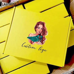 Caja de cartón impresa al por mayor, envío de prendas de vestir, envío de papel, cajas postales, caja de correo de cartón con logotipo privado - Product Image 3