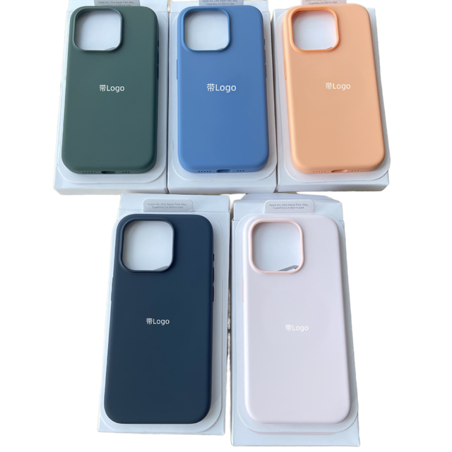 Eco-Friendly Silicone Sublimation Blank Phone Case for 13 Pro/12 Pro Max Models Shockproof & Free Sample