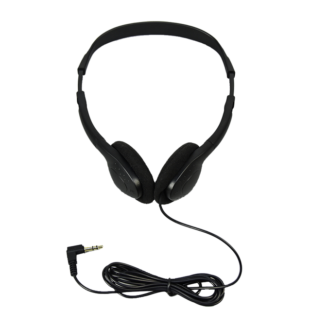 Disposable Over-Ear Wired Music Headphones for Travel for Bus Use Airplane Earphone Headsets