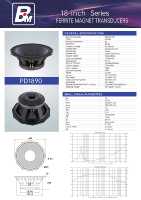Subwoofer de 18 pouces avec grand aimant de 300 mm et bobine vocale de 6 pouces, 3000 W, pour systèmes de sonorisation professionnels, haut-parleur professionnel