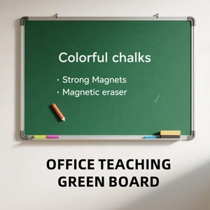 Lavagna verde magnetica, lavagna a parete per aula scolastica - Product Image 2