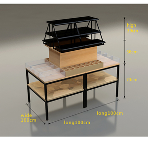 Giá Trưng Bày Theo Phong Cách Miniso/Kệ Trưng Bày Mỹ Phẩm Giá Kệ Cửa Hàng Kệ Trưng Bày Gỗ Kệ Bán Lẻ Với Giá Xuất Xưởng - Product Image 2