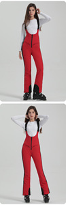 Esquí de invierno impermeable a prueba de viento unisex traje de esquí para adultos al aire libre esquí de fondo carreras salto nórdico logotipo personalizado - Product Image 5