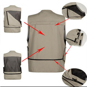 Gilet Multifunzionale con Tasche Multiple per Uomo, Abbigliamento Estivo da Viaggio, Giacca Senza Maniche - Product Image 6