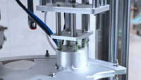 Machine de remplissage automatique Machine de remplissage scellage de gobelets en plastique pour crème glacée yaourt Machine de remplissage scellant Machine d'emballage
