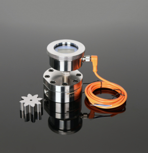 เครื่องวัดการไหลแบบเกียร์คุณภาพสูง Dn40 สแตนเลส 316L พร้อมระบบเชื่อมต่อแบบเกลียว  พร้อมตัวบันทึกผลแบบดิจิตอล สำหรับน้ำมันและ OEM - Product Image 2