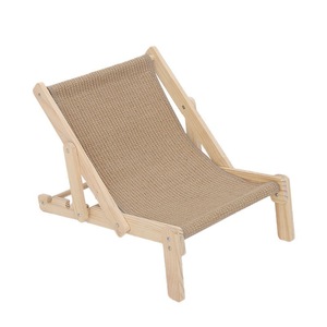 Cat recliner made of solid wood sisal, non-shedding, integrated cat bed, large cat <b>scratching</b> <b>post</b>, cat toy. - Product Image 5