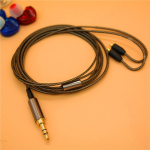 Cable de audio Shure Se215 315 425 846 Ue900, cable de cobre plateado para auriculares - Product Image 1