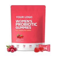 Gummies Probiotiques Naturels pour la Santé Intestinale, Soutien Digestif, Renforcement Immunitaire, Équilibre de la Flore Digestive, Complément Alimentaire pour Femmes Adultes