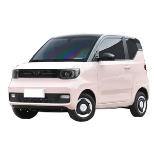 2023 ורוד Wuling Hongguang מיני Macaron חשמלי רכב EV רכב