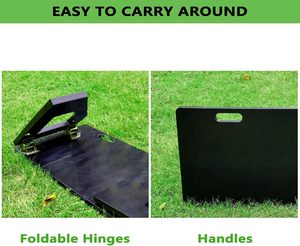 Tùy Chỉnh Xách Tay Chống Tác Động Ban <span class=keywords><strong>Rebounder</strong></span> Có Thể Gập Lại Bóng Đá Thiết Bị Đào Tạo Làm Oofdurableplasticfootball Hội Đồng Quản Trị Thư Bị Trả Lại - Product Image 3