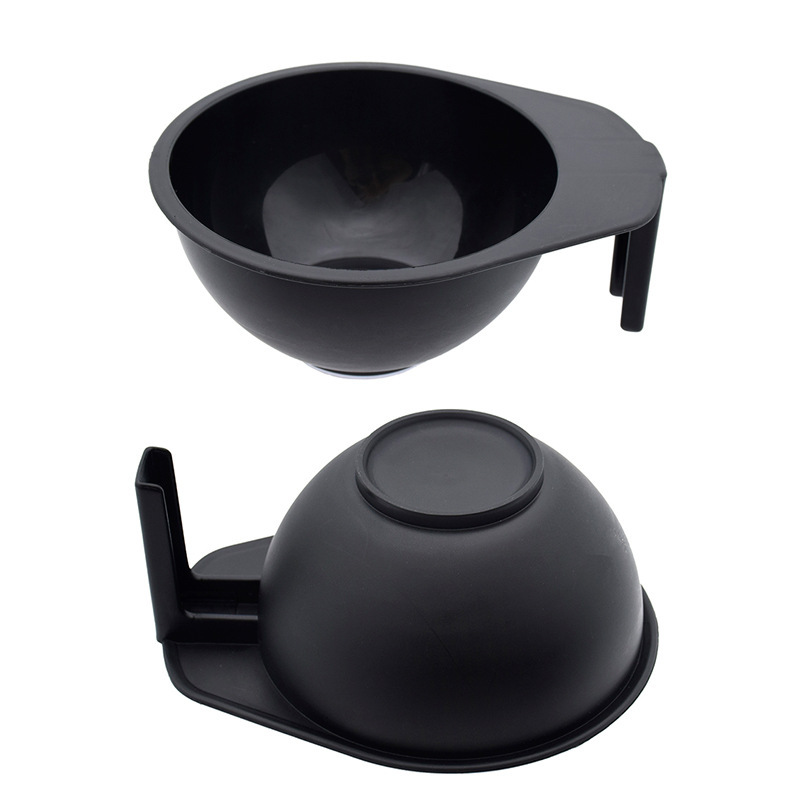 Plastic Black Baked Oil Bowl Hair
