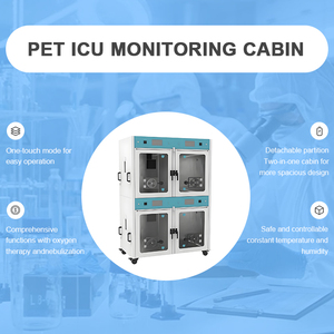 Tùy chỉnh mô hình mới thông minh thú y phòng khám lồng cung cấp độ ẩm không đổi dễ dàng hoạt động vật nuôi hộp oxy - Product Image 6