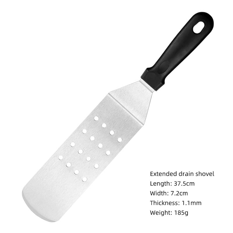 Extended drain shovel