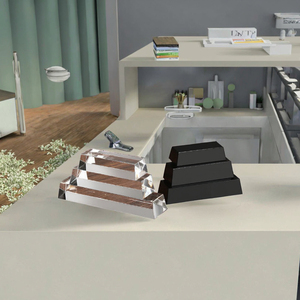 High Quality 3D <strong>Crystal</strong> Cube Customizable Factory Price Glass <strong>Block</strong> From Other <strong>Crystal</strong> Crafts Category - Product Image 3