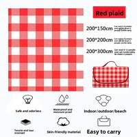 Grandes couvertures de pique-nique imperméables personnalisées avec logo, tapis de camping extérieur, tapis de plage, couverture de voyage