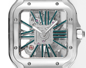 Montre mécanique automatique élégante et tendance avec bracelet à dégagement rapide, boîtier en acier inoxydable brossé et poli - Product Image 3