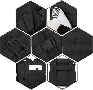 Tactical <b>Backpack</b> 45L Cordura Molle Waterproof Hydration Bladder Compatible Outdoor Patrol Hiking Hunting Daypack For <b>Men</b> Large - Product Image 3