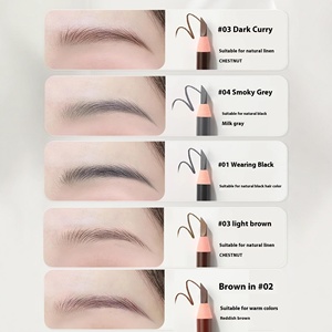 Paquete de 5 Delineadores de Ojos Profesionales de Alta Calidad a Prueba de Agua, Lápiz de Maquillaje de Marca Privada para Cejas y Ojos - Product Image 3
