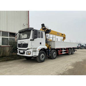 Camion-grue Shacman H3000 8x4 de haute qualité, capacité 14 tonnes, 16 tonnes, à vendre - Product Image 4