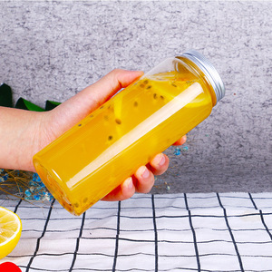 Tùy Chỉnh In 250Ml 330Ml 350Ml Pet <span class=keywords><strong>Jar</strong></span> Nhựa Uống Lon Cấp Thực Phẩm Hot Bán Container Với Nắp Nhôm - Product Image 5