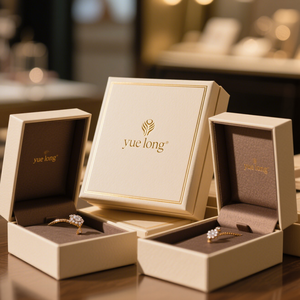 Customized logo Bracelet Paper Box Gift Jewelry <b>Packaging</b> Boxes Earrings Necklaces Jewelry Boxes with Logos - Product Image 4