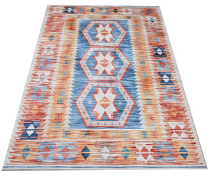 <span class=keywords><strong>Tappeto</strong></span> e moquette in poliestere con stampa digitale in ciniglia di design <span class=keywords><strong>Kilim</strong></span> in stile Vintage - Product Image 1