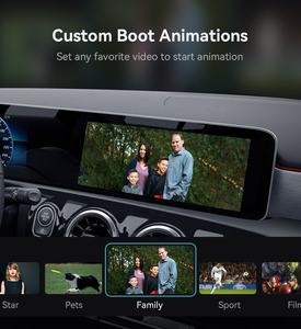 CarPlay อะแดปเตอร์แอนดรอยด์แบบไร้สายกล่องวิเศษแบบพกพาอินเตอร์เฟซ HD <span class=keywords><strong>Mi</strong></span> สำหรับการสตรีมมิ่งวิดีโอเพลงมัลติมีเดีย Netflix YouTube TV - Product Image 5