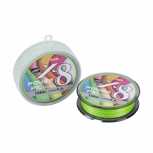 Aparejos de pesca trenzados de 8 hilos, bobina de 150m con carrete de piñón, línea flotante para pesca en Río y <span class=keywords><strong>Lago</strong></span> - Product Image 1