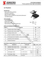 Tiristores Triacs de tres cuadrantes de alta conmutación para circuitos de Control de Motor, BTA208S, 8A, 800V, TO-252, de alta conmutación, 1, 2, 1, 2, 2