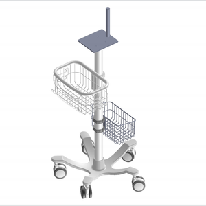 Carro Móvil para Monitoreo de Signos Vitales, Monitor de Pacientes, Carro de Hospital para Atención Médica, Soporte para Monitor de Hospital - Product Image 4