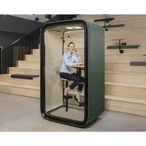 Tùy chỉnh thiết kế hiện đại đúc sẵn không gian làm việc cách âm văn phòng gian hàng cho tòa nhà văn phòng hoặc kho trong nhà vỏ - Product Image 3