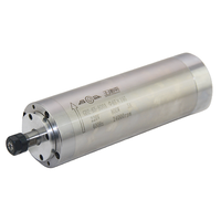 Moteur de broche CNC série GDZ 800W GDZ-65-800A 0.8KW ER11 24000 tr/min Refroidissement par eau Moteur de broche CNC 800W Broche de machine-outil