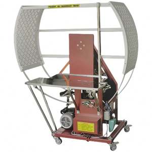 Machine automatique de ligature en spirale pour tubes ronds, sacs en plastique, bocaux, câbles, tuyaux d'eau, barils, et emballage de viande congelée avec fil PE - Product Image 3