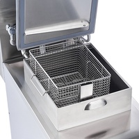 Nouvelle friteuse électrique haute productivité pour restaurant de restauration rapide avec filtre à huile pour poulet frit