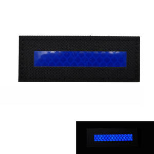 Tira reflectante de reflexión de punto nocturno para exteriores de mar para Mochila De hierro cortada con láser y parche de sombrero para identificación nocturna - Product Image 2