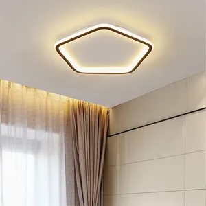 Super Bright Light Flush Mount Creative Metal Saving LED Luz de teto para sala Cozinha Quarto Corredor Lâmpada do teto