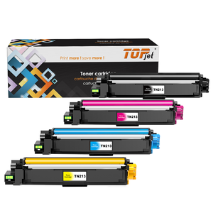 Cartucho de tóner de Color Premium Compatible con Topjet TN213 TN 213, para impresora láser Brother MFC L3710 3750 3770 <span class=keywords><strong>HL</strong></span> <span class=keywords><strong>L3210</strong></span> 3230 - Product Image 1